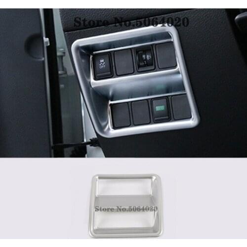 ABS Matte For Nissan Qashqai J11 2014 2015 2016 2017 2018 Head Fog Light Lamp Adjust Button Switch Control Cover Accessories