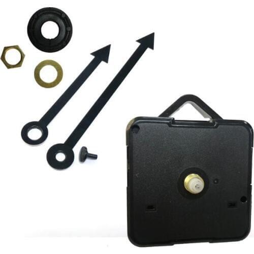 The NEW DIY Quartz Wall Clock Mechanism Parts Replacement Repair Clock Parts Arrow shaped Hands Tools Set with hook shaft 6mm