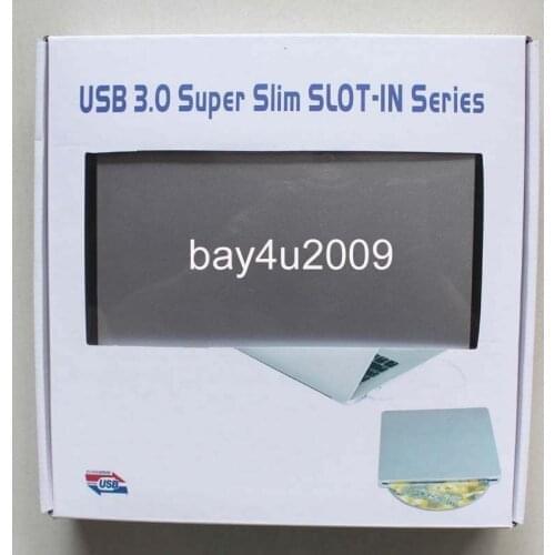 New USB3.0 External 6X Blu-ray Burner Drive BD5850H 5841H Slot in Writer For Macbook Laptop PC