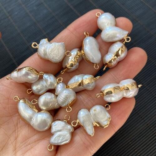 1pcs Wholesale Multicolor Irregular Shape Pendant Freshwater Pearls for Jewelry Making DIY Handmade Accessories Bead Decoration