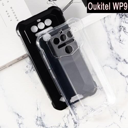 Fine Hole Anti-knock Protective Phone Case For Oukitel WP9 Silicone Soft TPU Coque Back Cover For Oukitel WP 9 Case