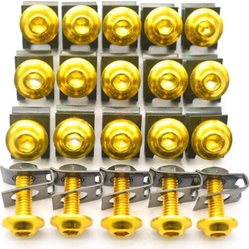 R QIANKONG 20 pcs m6 R1 R6 fairing Bolts for yamaha xjr1300 2003 xjr 1300 03 ybr 125 2005-2008 yzf r1 04-08 r6 05-15 R6s canada
