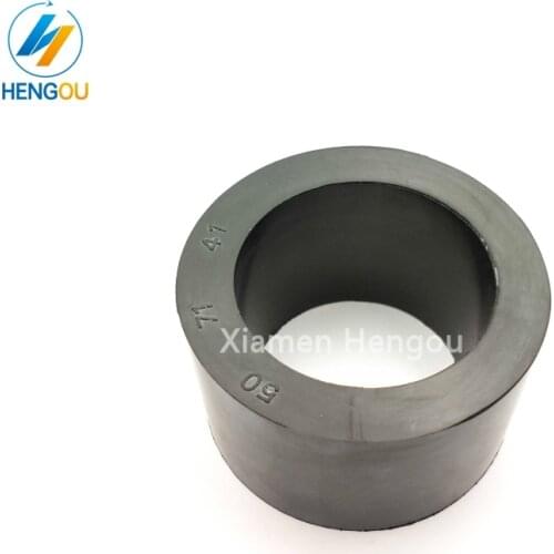 Roland rubber wheel for roland belt paper control wheel Man Roland 700 printing machine spare parts OD 71mm ID 50mm H 41mm