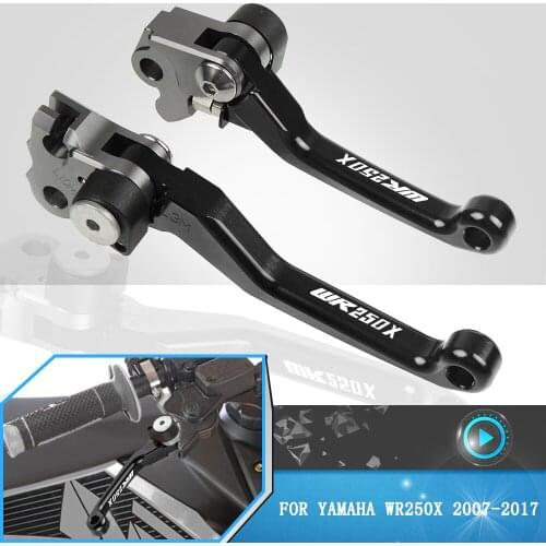 Motorcycle Dirt Bike Lever Motocross Pivot Brake Clutch Levers For Yamaha WR250X WR 250X 2007-2011 2012 2013 2014 2015 2016 2017