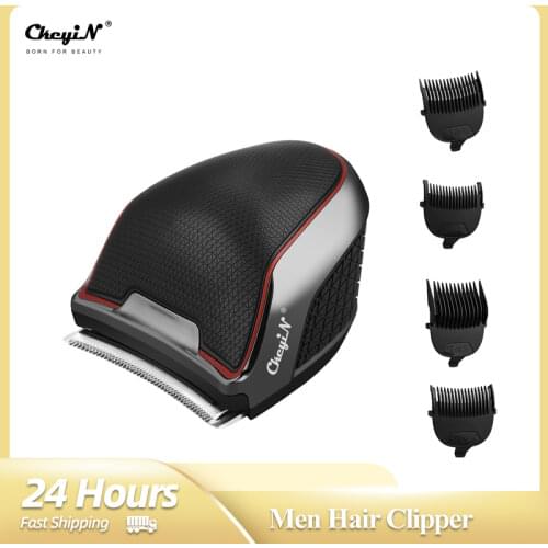 CkeyiN Hair Trimmer Professional Rechargeable Hair Clipper Turbo two-speed Barber Tool Styling Tool with 2 gear Hair Cutter