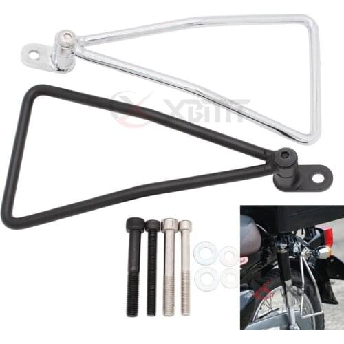 Motorcycle Universal Saddle Bag Saddlebag Support Bars Mount Bracket For Honda Super Cub 50 65 70 90 C100 C125