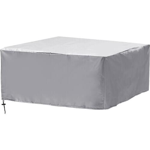 Universal Waterproof Yacht Table & Chair Covers Black/Silvery Yacht Waterproof Dustproof Cover Anti-Static Protection