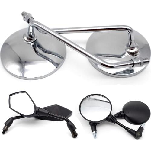 Universal mirror motorcycle accessories For honda cb650r suzuki gsr600 triumph street twin honda monkey moto rearview mirror