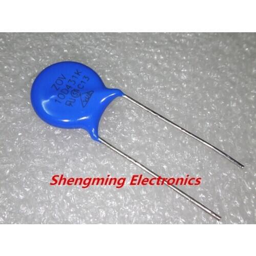 100 PCS 10D431K 10D-431K 10D431 10mm diameter 430v Varistor