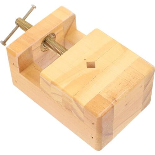 1Pc Engraved Seal Engraved Chapter Fixing Tool Stone Carving Wood Fixture (As Shown)