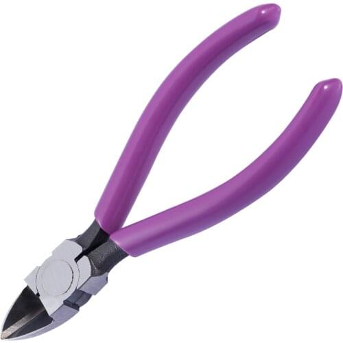 5Inch Professional Plastic Diagonal Pliers Trimming Nipper Tools Use for Sprue,Jewelry Decoratation,Soft wire
