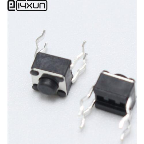 50pcs 4.5*4.5*3.8mm 4pin DIP Tact Switch 4.5x4.5x3.8mm 4P Micro Push Button Tactile Switchs