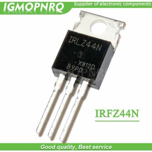 50pcs IRFZ44N IRFZ44 IRFZ44NPBF MOSFET MOSFT 55V 41A 17.5mOhm 42nC TO-220 new original