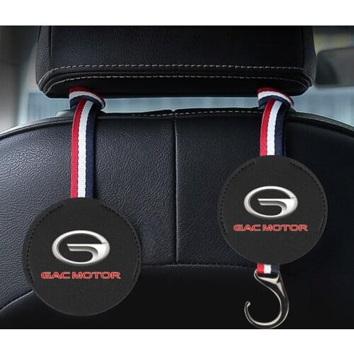 Car Back Seat Hooks Headrest Hanger Bag Holder for Trumpchi Gac Gs4 Gs5 Coupe Ga4 Gs8 Gm8 Accessories