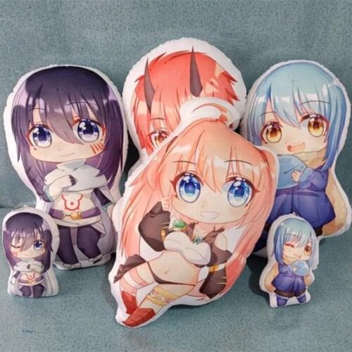 Anime Tensei shitara Slime Datta Ken Rimuru Tempest Cartoon Stuffed Dolls Cushion plush Pillow Toys Gift