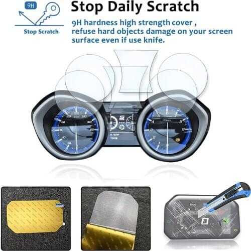 For Yamaha T-max 530 Tmax 530 T-max530 Tmax530 DX SX 2017-2018 Motorcycle Cluster Scratch Protection Film Screen Protector