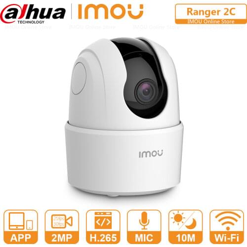 Imou Indoor Wifi IP Camera Ranger 2C Smart Tracking 360 Degree Coverage Human Detection Two-Way Talk Abnormal Sound Alarm