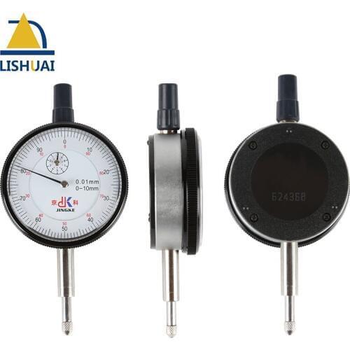 0-10mm Dial Indicator Gauge/Dial Test Indicator 0.01mm Resolution MeasuringTools