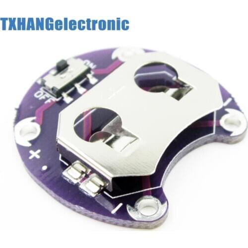 LilyPad Coin Cell Battery Holder CR2032 Battery Mount Module diy electronics