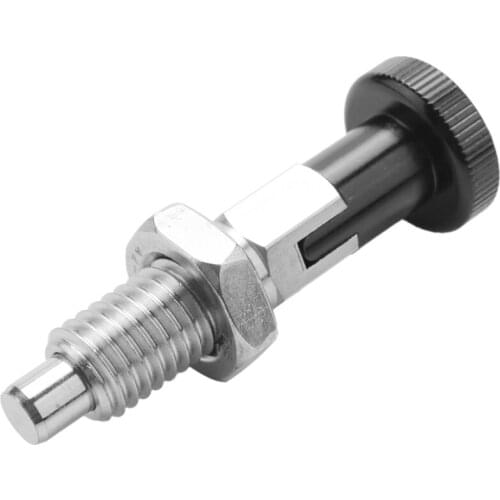 M10 Stainless Steel Self Locking Index Plunger Pin With Self Locking Function For Dividing Head For Sophisticated Position Locat