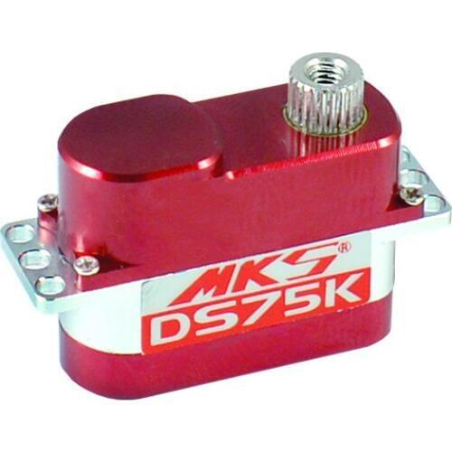 MKS DS75K metal gear gear servo hollow cup CNC metal housing
