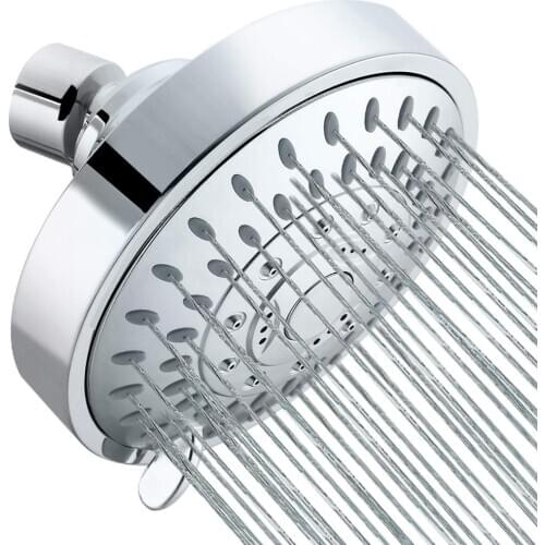 Showerhead High Pressure Shower Head,5 Settings Showerhead with Adjustable Metal Swivel Ball Joint,Excellent Shower