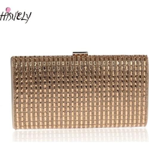 Hisuely 2021 new arrived Best Price full Diamond Evening bag High Grade Dinner Bags/Clutch Purse/Bridal Party Bags WY126