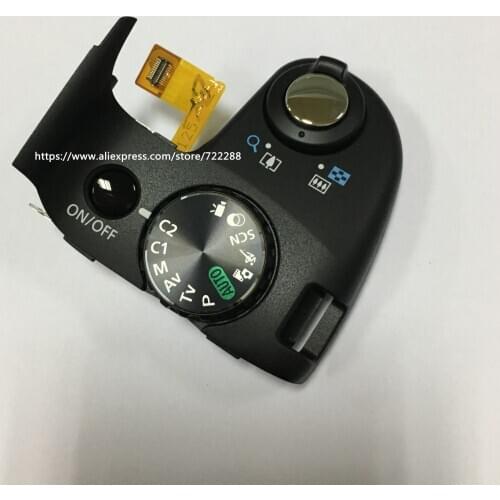 Repair Parts For Canon SX50 HS PC1817 Top Cover Zoom Release Button Mode Dial New Original