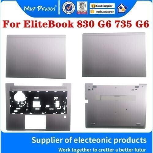 New Original L60600-001 6070B1495801 For HP EliteBook 830 G6 735 G6 Laptop Bottom Base Bottom Cover Assembly Silver D Shell