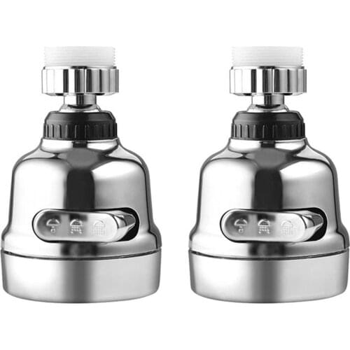 New Kitchen Tap Faucet Booster 3-Speed Adjustable Faucet Aerator Sprayer Home Water Saving Filter Nozzles Faucet Accessories