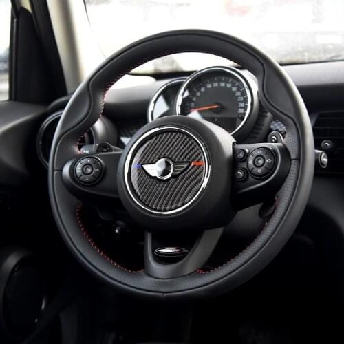 It Is Suitable ForBMW Chassis Steering Wheel LOGO Stickers - American Color MINI Cooper Countryman F60 Mini Cooper F55 F56 F60