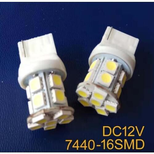High quality 12V 3W T20 7440 Car Tail light,W21W DRL Auto Led Rear Fog Lamp,Car Led Reverse light Bulbs free shpping 20pcs/lot