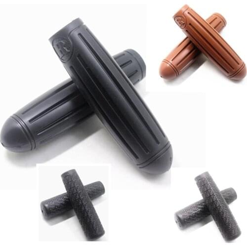 1Pair Retro MTB Handlebar Grips Cover Anti-slip Strong Support Grips Bike Par