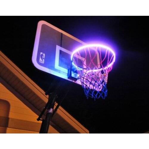 2019 Outdoor Induction Basketball Led Night Light Color Changing Waterproof Light Strings Creative Novelty Basketball Light Bar