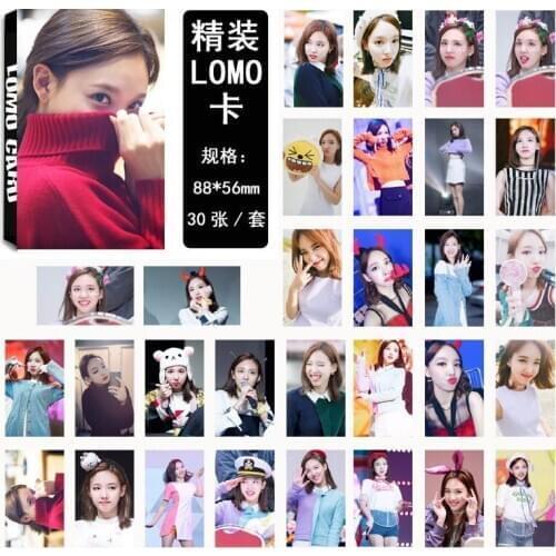 30pcs/set Kpop Twice Lim Na Yeon single photocard set new album HD good quality lovely TWICE Kpop photo card for fans collection