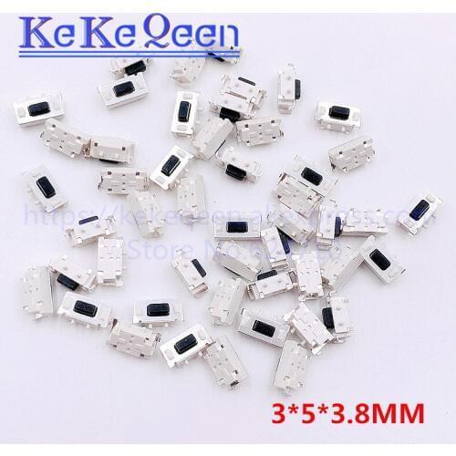 500PCS/LOT 3X6X3.8MM 3*6*3.8MM SMD push button switch MP3 MP4 MP5 Tablet PC phone button switch