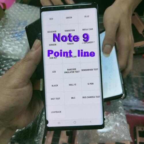 6.4'' Original used with defect point line For Samsung Galaxy Note9 LCD SM-N960D N960F Display Touch Screen Digitizer Assembly