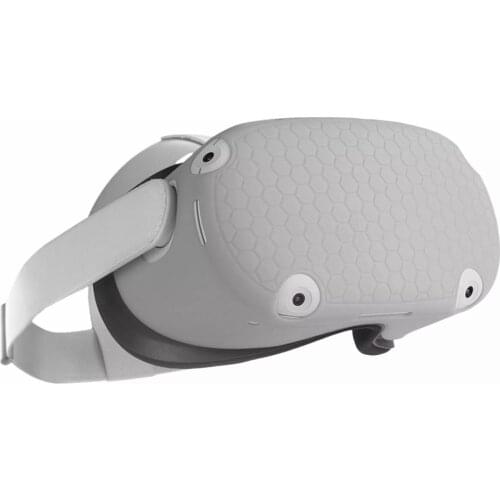 For Oculus Quest 2 VR Accessories Silicone Protective Cover Shell Case Anti-Scratches Head Cover Protection For Quest2 Headset