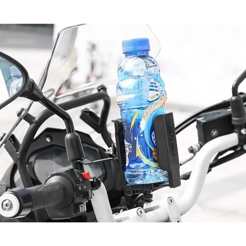Motorbike Guard Motocycle Bottle Holder Accessories Drinking Cup Bracket Portable Moto Ajustable Bottle Holder For Motorcycles