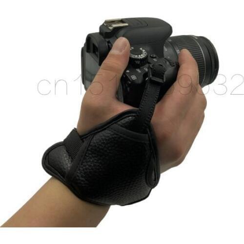 DSLR Camera Hand Grip Wrist Shoulder Strap 1/4 Screw Mount for DSLR Camera 5D2 5D3 6D 6D2 7D 7D2 5D4 5D3 D800 D810 D8500E D500