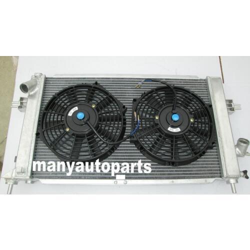 FOR Opel Vauxhall Astra VXR Z20LEH Turbo Engine Alloy Aluminum Radiator & FANS