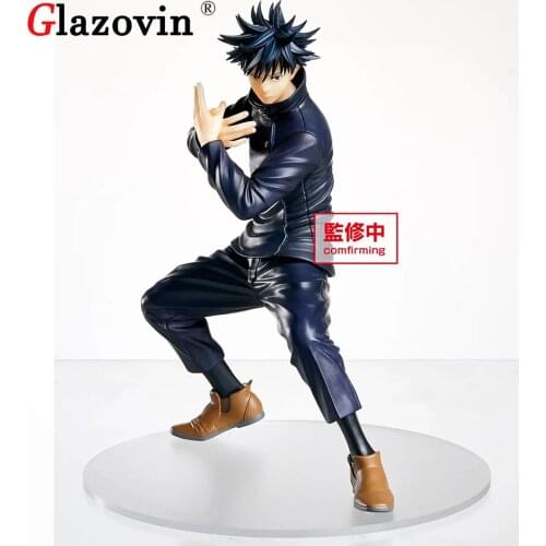 Glazovin Original 18cm Taito Jujutsu Kaisen Fushiguro Megumi Action Figure PVC Model Collectible Toys