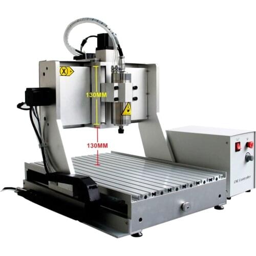 CNC 3040 Router Milling Engraving Machine 3axis 1500W USB Port big work size 400x300x130mm