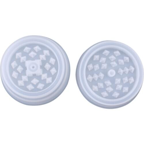 Tobacco Grinder Leaf Herbal Herb Smoke Spice Crusher Silicone Mould DIY Crafts Making Tools Crystal Epoxy Resin Mold