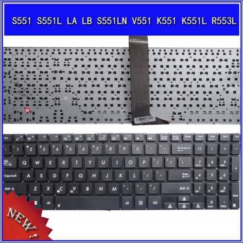 Laptop Keyboard For ASUS S551 S551L LA LB S551LN V551 K551 K551L R553L Notebook Replace US Keyboard
