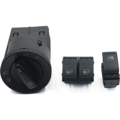 For VW Transporter T5 T6 2005 - 2014 7E0 959 855A 7E0959855 1C0 941 531A Power Electric Headlight Window Control Switch Button