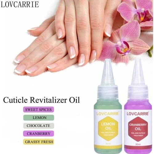 LOVCARRIE 30ML Cuticle Oil Professional Nails Revit Liquid Nutrition Nail Art Treatment Tools for Thin Nails Repair 2021 NEW