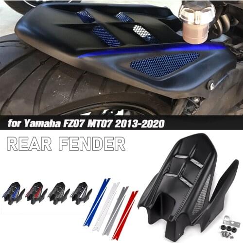 MT-07 FZ-07 Motorcycle Rear Tire Hugger Fender Mudguard Splash Guard for Yamaha MT07 FZ07 2013-2018 2019 2020 MT 07 Accessories