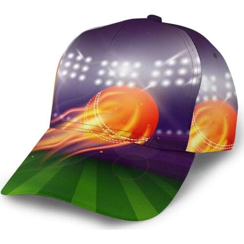 2021 Summer New Unisex Outdoor Sport Sunscreen Baseball Hat Running Visor Cap Stadium Cricket Night