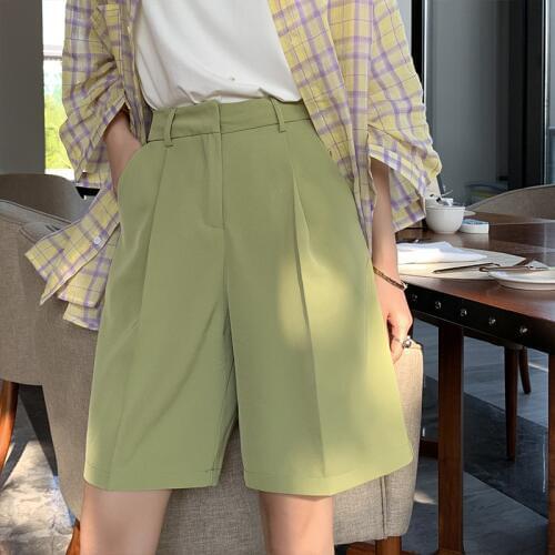 OLGITUM Women's High Waist Shorts
